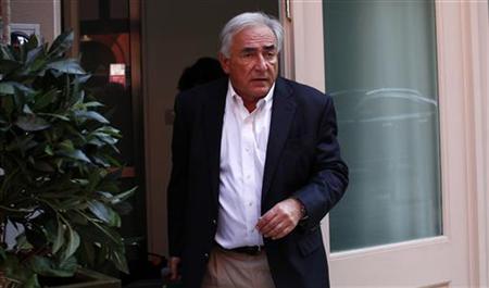 Dominique Strauss-Kahn, former managing director of the IMF, leaves his provisional home in New York Dominique Strauss-Kahn, former managing director of the IMF, leaves his provisional home in New York