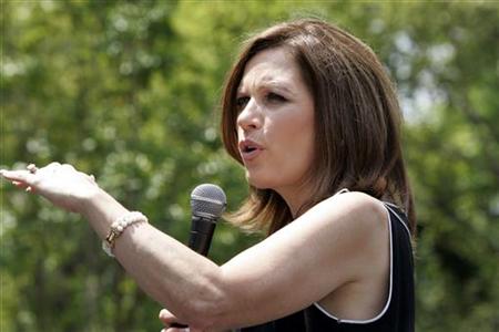 U.S. Republican presidential candidate Michele Bachmann speaks during a rally in Columbia, South Carolina U.S. Republican presidential candidate Michele Bachmann speaks during a rally in Columbia, South Carolina