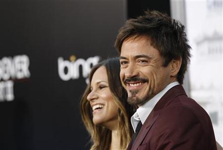 Downey Jr. and his wife Susan pose at the premiere of "The Hangover Part II" at Grauman's Chinese theatre in Hollywood Downey Jr. and his wife Susan pose at the premiere of "The Hangover Part II" at Grauman's Chinese theatre in Hollywood