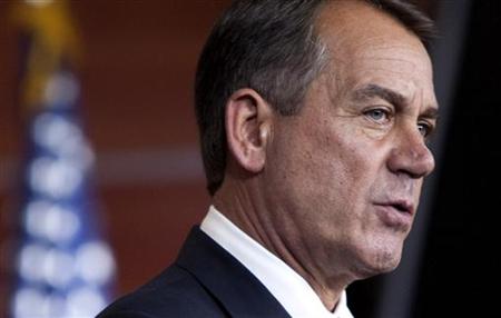 Speaker of the House John Boehner speaks to the media on Capitol Hill Speaker of the House John Boehner speaks to the media on Capitol Hill