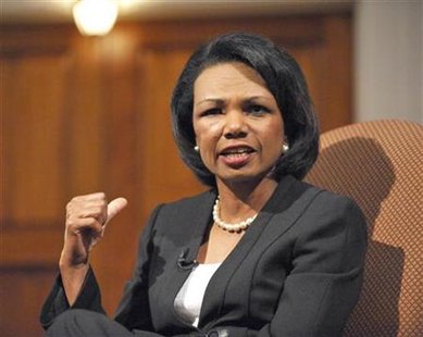 Former U.S. Secretary of State Condoleezza Rice speaks to supporters of the Jewish Primary Day School in Washington Former U.S. Secretary of State Condoleezza Rice speaks to supporters of the Jewish Primary Day School in Washington