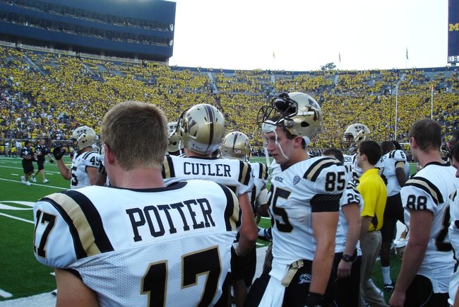 Shots from the Western Michigan-Michigan game, Sept 3, 2011.  The game was called short after 3 quarters due to storms, giving Michigan a 34-10 win.  Photos by Sean Patrick Duross.