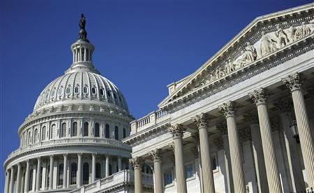 The U.S. Capitol dome and U.S. Senate in Washington The U.S. Capitol dome and U.S. Senate in Washington