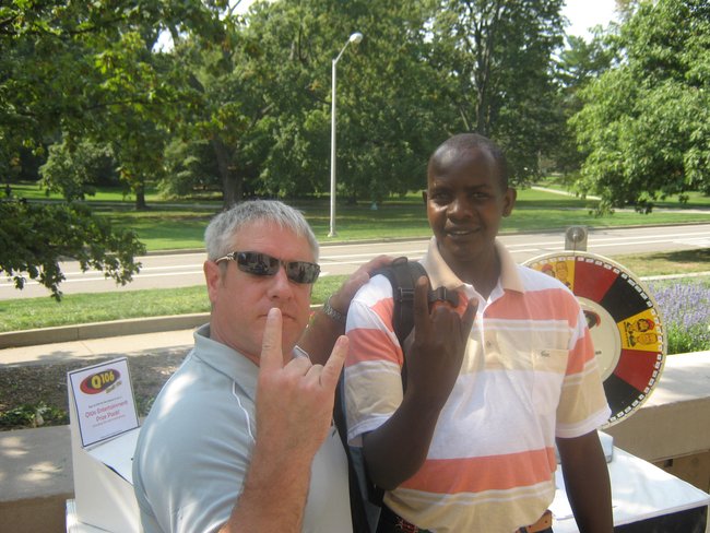 Q106 and MSUFCU welcomed back students for 2012 at the MSU Union, Go Green and Rock On!