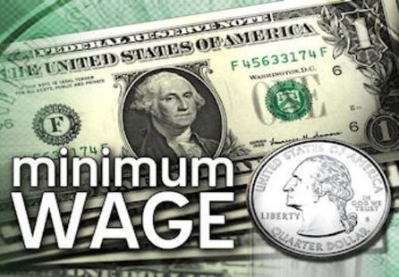 Minimum wage graphic Minimum wage graphic
