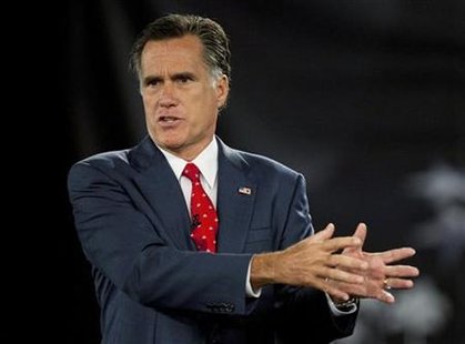 U.S. Republican presidential candidate and former Massachusetts Governor Mitt Romney speaks during the American Principles Project Palmetto U.S. Republican presidential candidate and former Massachusetts Governor Mitt Romney speaks during the American Principles Project Palmetto