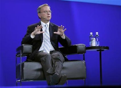 Google executive chairman Schmidt speaks in San Francisco Google executive chairman Schmidt speaks in San Francisco