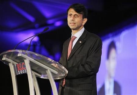 Governor Bobby Jindal speaks during the Republican Leadership Conference in New Orleans, Louisiana Governor Bobby Jindal speaks during the Republican Leadership Conference in New Orleans, Louisiana