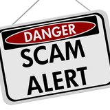 Scam alert graphic copyright Midwest communications Scam alert graphic copyright Midwest communications