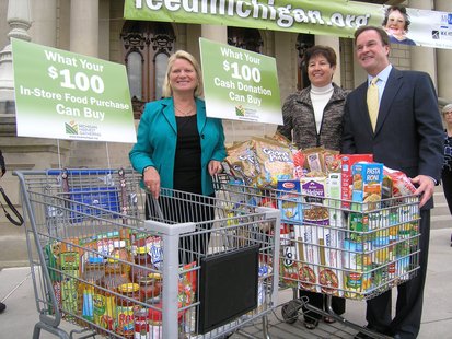 Secretary of State Ruth Johnson, MI Attorney General Bill Schuette Kick-Off 21st annual "Michigan Harvest Gathering" Secretary of State Ruth Johnson, MI Attorney General Bill Schuette Kick-Off 21st annual "Michigan Harvest Gathering"
