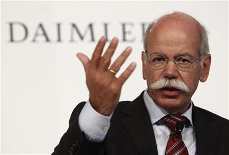 Daimler CEO Zetsche attends a news conference during the IAA Auto Show in Frankfurt Daimler CEO Zetsche attends a news conference during the IAA Auto Show in Frankfurt