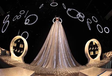 A performer is seen during a preview for the 63rd Primetime Emmy Awards Governors Ball in Los Angeles A performer is seen during a preview for the 63rd Primetime Emmy Awards Governors Ball in Los Angeles