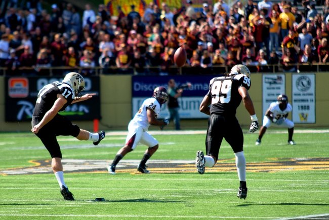 Shots from Western Michigan's 44-14 win over Central - Sept 17, 2011.  Photos by Sean Patrick Duross.