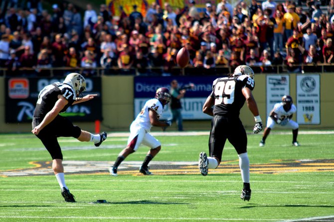 Shots from Western Michigan's 44-14 win over Central - Sept 17, 2011. Photos by Sean Patrick Duross.