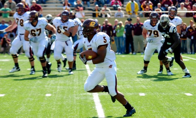 Shots from Western Michigan's 44-14 win over Central - Sept 17, 2011.  Photos by Sean Patrick Duross.