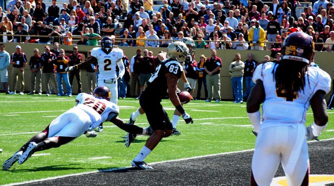 Shots from Western Michigan's 44-14 win over Central - Sept 17, 2011. Photos by Sean Patrick Duross.
