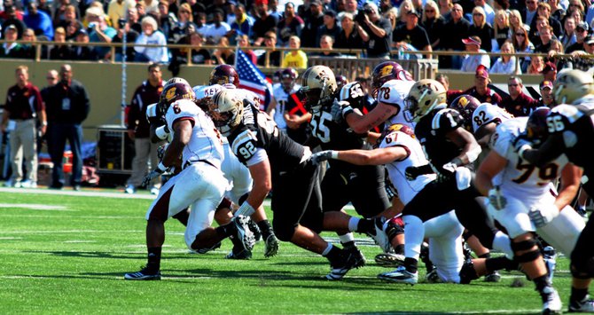 Shots from Western Michigan's 44-14 win over Central - Sept 17, 2011. Photos by Sean Patrick Duross.