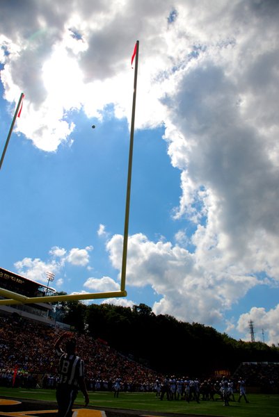 Shots from Western Michigan's 44-14 win over Central - Sept 17, 2011. Photos by Sean Patrick Duross.