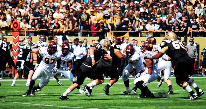 Shots from Western Michigan's 44-14 win over Central - Sept 17, 2011. Photos by Sean Patrick Duross.