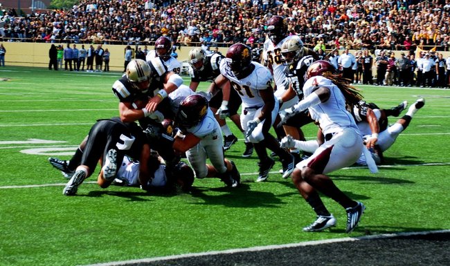 Shots from Western Michigan's 44-14 win over Central - Sept 17, 2011.  Photos by Sean Patrick Duross.