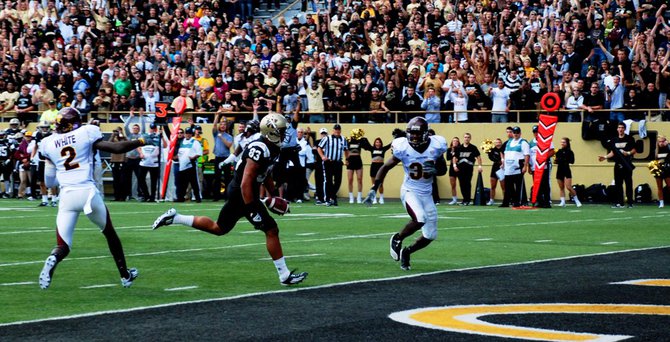Shots from Western Michigan's 44-14 win over Central - Sept 17, 2011. Photos by Sean Patrick Duross.