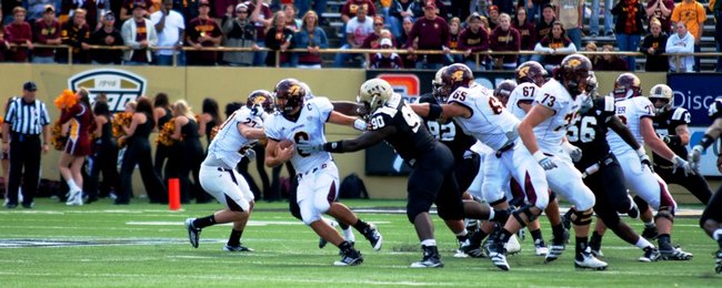 Shots from Western Michigan's 44-14 win over Central - Sept 17, 2011.  Photos by Sean Patrick Duross.