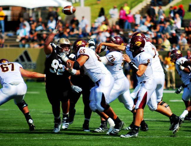 Shots from Western Michigan's 44-14 win over Central - Sept 17, 2011.  Photos by Sean Patrick Duross.
