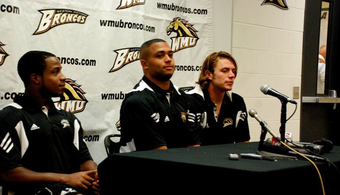 Shots from Western Michigan's 44-14 win over Central - Sept 17, 2011. Photos by Sean Patrick Duross.