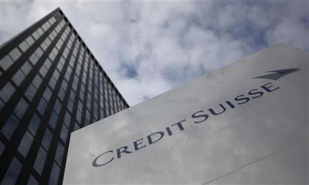 A logo is seen in front of a Credit Suisse building in Zurich A logo is seen in front of a Credit Suisse building in Zurich