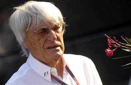 Formula One commercial supremo Ecclestone walks in paddock after second free practice session for the Italian F1 Grand Prix at the Monza cir Formula One commercial supremo Ecclestone walks in paddock after second free practice session for the Italian F1 Grand Prix at the Monza cir