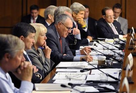 Upton, Hensarling, Murray, Kyl, Kerry and Toomey meet for the first time for a Joint Deficit Reduction Committee hearing on Capitol Hill in Upton, Hensarling, Murray, Kyl, Kerry and Toomey meet for the first time for a Joint Deficit Reduction Committee hearing on Capitol Hill in