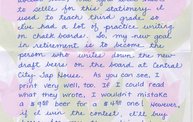 Cursive Contest with Lori Moore 5
