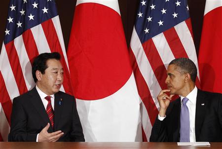 President Barack Obama meets Japanese Prime Minister Yoshihiko Noda at the United Nations in New York President Barack Obama meets Japanese Prime Minister Yoshihiko Noda at the United Nations in New York