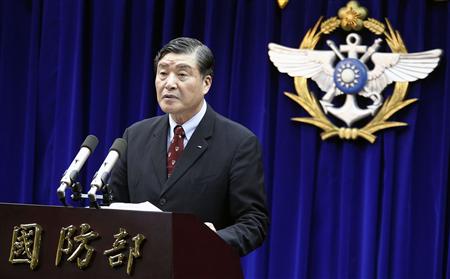 Taiwan's Minister of National Defense Kao Hua-chu holds a news conference in Taipei Taiwan's Minister of National Defense Kao Hua-chu holds a news conference in Taipei