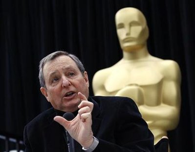 Sherak, president of The Academy of Motion Picture Arts & Sciences, speaks at a news conference during preparations for the 83rd Academy Awa Sherak, president of The Academy of Motion Picture Arts & Sciences, speaks at a news conference during preparations for the 83rd Academy Awa