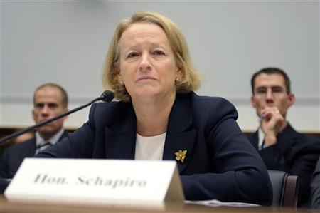 Schapiro sits for testimony about alleged conflicts of interest in Becker's handling of aspects of the Madoff scheme, on Capitol Hill in Was Schapiro sits for testimony about alleged conflicts of interest in Becker's handling of aspects of the Madoff scheme, on Capitol Hill in Was