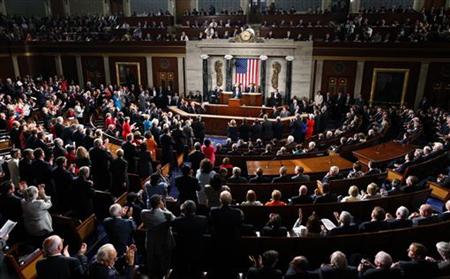 President Obama receives a standing ovation as he addresses a Joint Session of Congress on Capitol Hill in Washington President Obama receives a standing ovation as he addresses a Joint Session of Congress on Capitol Hill in Washington