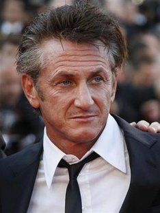 Cast member Penn arrives on the red carpet for the screening of the film This Must Be The Place at the 64th Cannes Film Festival Cast member Penn arrives on the red carpet for the screening of the film This Must Be The Place at the 64th Cannes Film Festival
