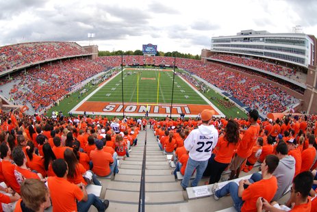 Memorial Stadium WMU vs Illinois Memorial Stadium WMU vs Illinois