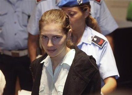 Knox, the U.S. student convicted of murdering her British flatmate Kercher in Italy, arrives at her appeal trial session in Perugia Knox, the U.S. student convicted of murdering her British flatmate Kercher in Italy, arrives at her appeal trial session in Perugia