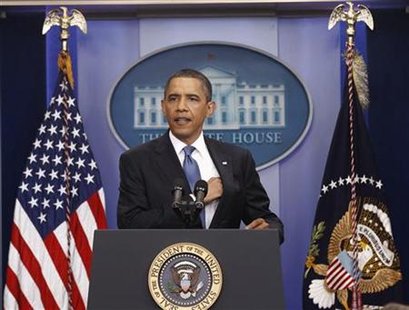 President Barack Obama holds a news conference in the briefing room of the White House in Washington President Barack Obama holds a news conference in the briefing room of the White House in Washington