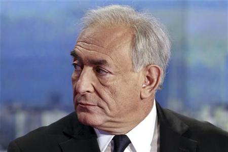 Strauss-Kahn, former International Monetary Fondation chief (IMF), appears on TF1 prime time news programme in their studios near Paris Strauss-Kahn, former International Monetary Fondation chief (IMF), appears on TF1 prime time news programme in their studios near Paris