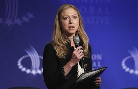 Chelsea Clinton speaks during a panel discussion regarding technologies for economic empowerment at the Clinton Global Initiative in New Yor Chelsea Clinton speaks during a panel discussion regarding technologies for economic empowerment at the Clinton Global Initiative in New Yor