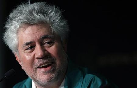 Director Almodovar attends a news conference for "La Piel Que Habito" at the Cannes Film Festival Director Almodovar attends a news conference for "La Piel Que Habito" at the Cannes Film Festival