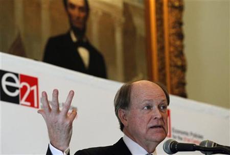 Philadelphia Federal Reserve President Charles Plosser speaks at an Economics21 event in New York Philadelphia Federal Reserve President Charles Plosser speaks at an Economics21 event in New York