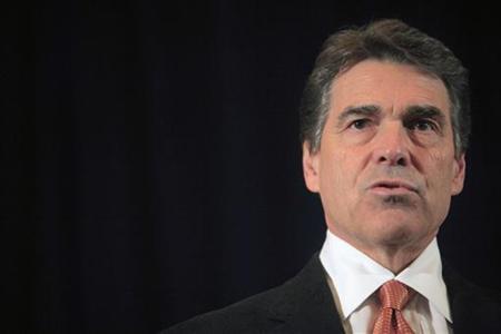 Republican Presidential candidate Texas Governor Rick Perry speaks at a news conference in New York Republican Presidential candidate Texas Governor Rick Perry speaks at a news conference in New York