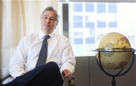 Jamie Dimon, CEO and chairman of JPMorgan Chase & Co., poses for a portrait in his office in New York Jamie Dimon, CEO and chairman of JPMorgan Chase & Co., poses for a portrait in his office in New York