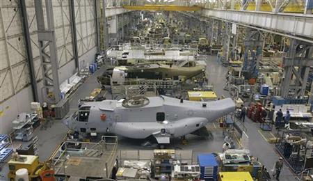 File photo of Osprey assembly line at Boeing's Ridley Park plant in Pennsylvania File photo of Osprey assembly line at Boeing's Ridley Park plant in Pennsylvania