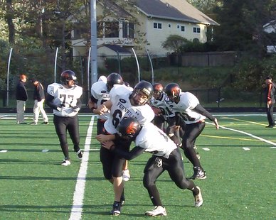 Fennville High players prepare for the Sept. 30, 2011 game at Saugatuck High. Fennville High players prepare for the Sept. 30, 2011 game at Saugatuck High.