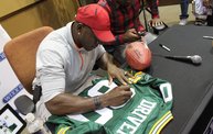 Donald Signing Jersey